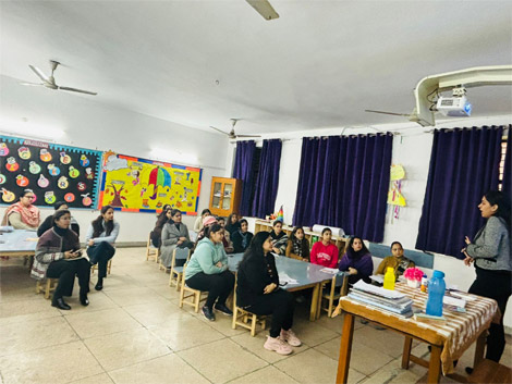 St Marks Sr Sec Public School Meera Bagh: Educating Gen Alpha: an interactive session for Pre-Primary Teachers : Click to Enlarge