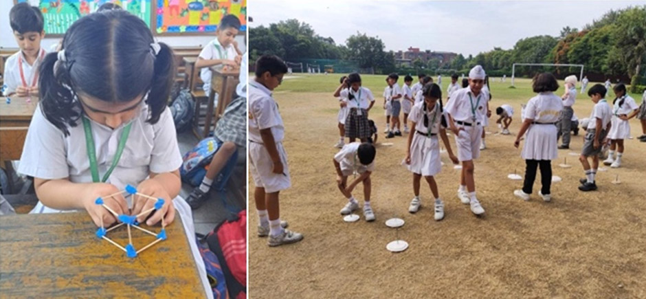 St. Mark's School, Meera Bagh - Club Meet on Science and Mathematics Club : Click to Enlarge