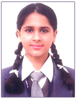 SMS Sr., Meera Bagh - Sanya Shingari represented Delhi State in the National Level Badminton Championship in December 2012