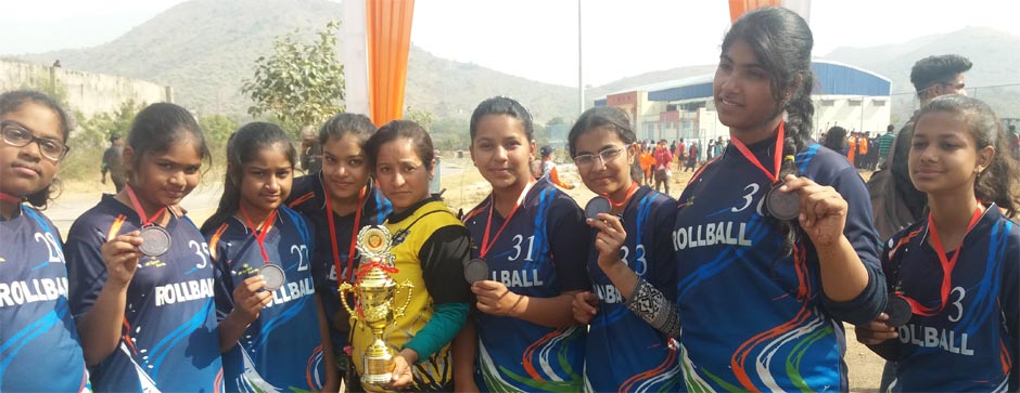 St. Mark's Sr. Sec. Public School, Meera Bagh  - Udaipur Roll Ball School National Championship : Clck to Enlarge