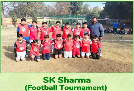 St. Marks Sr. Sec. Public School - Under 12 Football Team shines at the prestigious SK Sharma Football Tournament : Click to Enlarge