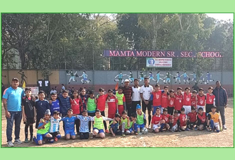 St. Marks Sr. Sec. Public School - Under 12 Football Team shines at the prestigious SK Sharma Football Tournament : Click to Enlarge