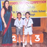 SMS Sr., Meerabagh - Interschool Skating Competition 2012 : Click to Enlarge