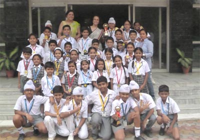 St. Mark's Sr. School, Meera Bagh - Skating Open Championship held at Harinagar DDA Sports Complex : Click to Enlarge