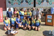 St. Mark's Meera Bagh - Synergy - An Inter School Games and Sports Fest - Basketball Girls Runners-Up : Click to Enlarge
