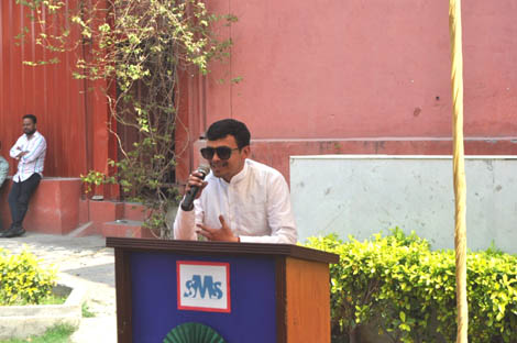 St. Mark's School, Meera Bagh - Holi Milan 2023 by Atoot Bandhan : Click to Enlarge