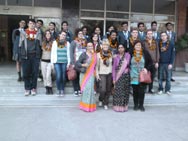 Italian's Guests at St. Mark's School, Meera Bagh : Click to Enlarge