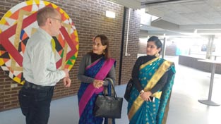 St. Mark's School, Meera Bagh - A fruitful exchange programme with Vordingborg Gymnasium, Denmark : Click to Enlarge