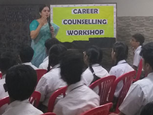 St. Mark's School, Meera Bagh - Career Counselling Workshop for students and parents : Click to Enlarge