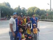 St. Mark's School, Meera Bagh - We excel in South Delhi Open championship Roll Ball and Hockey : Click to Enlarge
