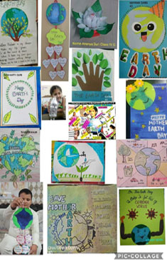 St. Mark's School, Meera Bagh - Every day is Earth Day as we conduct activities to protect our planet : Click to Enlarge