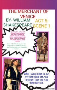 St. Mark's School, Meera Bagh - Fitting tribute to the Bard-William Shakespeare - Mehak Aggarwal (XI-D) : Click to Enlarge