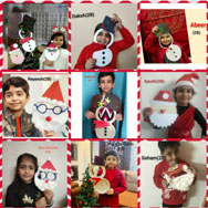 St. Mark's School, Meera Bagh - Virtual Class celebrations on the occasion of Christmas : Click to Enlarge