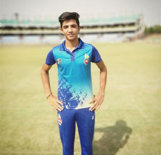 St. Mark's School, Meera Bagh - Aryan Dogra, 12-D, is selected for Delhi Under-19 Cricket team : Click to Enlarge