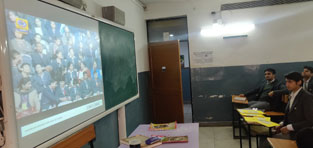 St. Mark's School, Meera Bagh - Live telecast of Pariksha Pe Charcha 2020 : Click to Enlarge