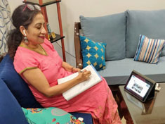 St. Mark's School, Meera Bagh - Teachers attend webinars as part of the : Australia Virtual Masterclass Series : Click to Enlarge