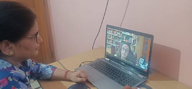 St. Mark's School, Meera Bagh - Our Principal, Ms. A. Aggarwal, was one of the distinguished panellists in a webinar - Reportcard of the new normal : Click to Enlarge