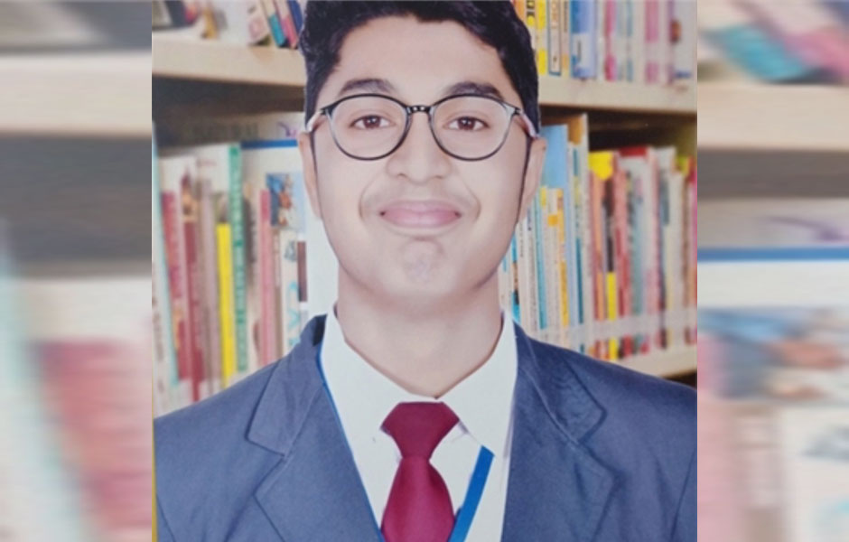 St. Mark's School, Meera Bagh - Chaitanya Anand, XII-G, secures the Second Position in an online inter school event FLABBERGAST hosted by DLDAV Public School, Shalimar Bagh, Delhi : Click to Enlarge
