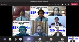 St. Mark's School, Meera Bagh - Geek </a> Hertz our International Tech Fest organised successfully : Click to Enlarge