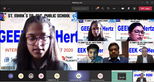St. Mark's School, Meera Bagh - Geek </a> Hertz our International Tech Fest organised successfully : Click to Enlarge