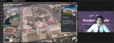 St. Mark's School, Meera Bagh - We take the students of ITIS Deledda Fabiani, Trieste, Italy on a virtual tour of our school, city and country : Click to Enlarge