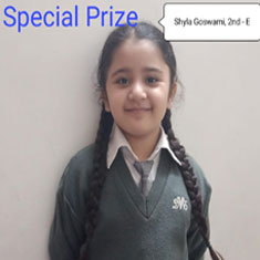 St. Mark's School, Meera Bagh - Inter-Class Solo Singing Competition organised for students of Classes 2 and 3 : Click to Enlarge