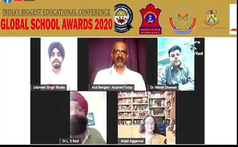 St. Mark's School, Meera Bagh - Our Principal, Ms. A. Aggarwal, speaks on the THE IMPLEMENTATION OF THE NEW EDUCATION POLICY - ITS EFFECTS and LOOPHOLES : Click to Enlarge