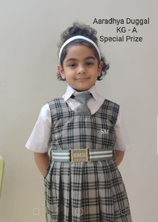 St. Mark's School, Meera Bagh - Solo Singing Competition for students of Kinder Garten : Click to Enlarge