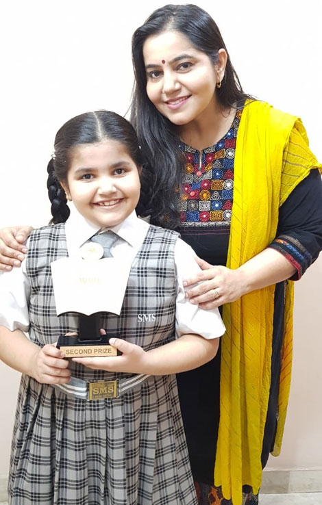 St. Mark's School, Meera Bagh - Our students from the Primary wing excel in Wonderful World of Literature - 2020 organised by St. Mark's Girls Sr. Sec. School : Click to Enlarge