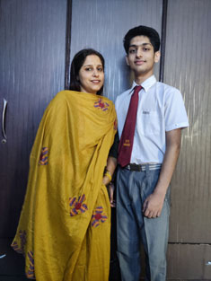 St. Mark's School, Meera Bagh - The new student council sworn in - Ansh Bhatia : Click to Enlarge