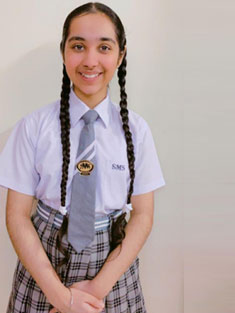 St. Mark's School, Meera Bagh - Newly elected members of the Editorial Board of school newsletter takes charge - Simran Dimri : Click to Enlarge