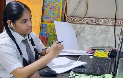 St. Mark's School, Meera Bagh - Students participate in Korea-India Friendship Quiz. Ishita Arora, Class 12, qualifies for the Final Round : Click to Enlarge