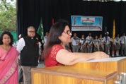 St. Mark's School, Janakpuri - Investiture Ceremony (2015) launching future leaders : Click to Enlarge