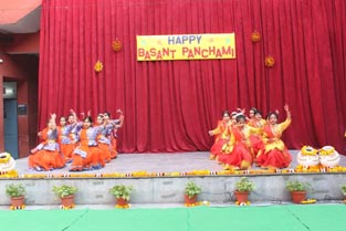St. Mark's School, Janak Puri - Basant Panchami Celebrations : Click to Enlarge