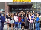 Visit of students and teachers of SMS Janakpuri to Newton South High School, Boston, USA - Click to Enlarge