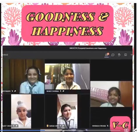 St. Marks Sr. Sec. Public School, Janakpuri - St. Mark's Sr. Sec. Public School, Janakpuri - Goodness and Happiness Class : Click to Enlarge