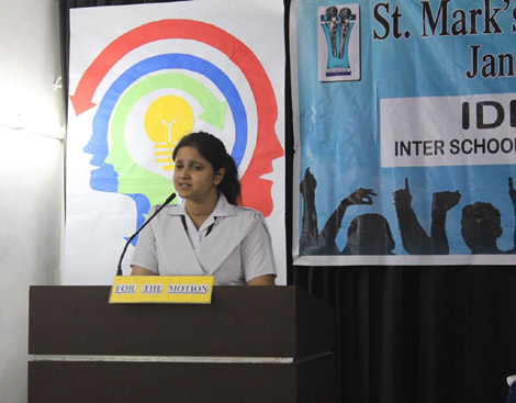 St. Marks Sr. Sec. Public School, Janakpuri - Our School organized the preliminary round of its 7th edition of Annual Inter-School English Debate Competition IDEOLOGUE 2023 : Click to Enlarge