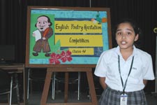 St. Mark's School, Janakpuri - English Poetry Recitation for Class IV