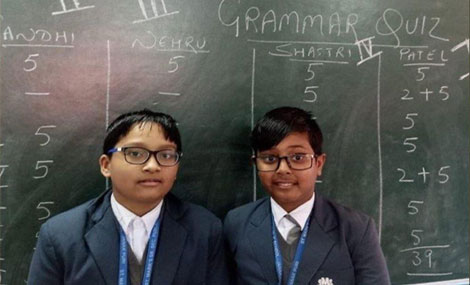 St. Marks Sr. Sec. Public School, Janakpuri - English Grammar Quiz for the students of Class V : Click to Enlarge