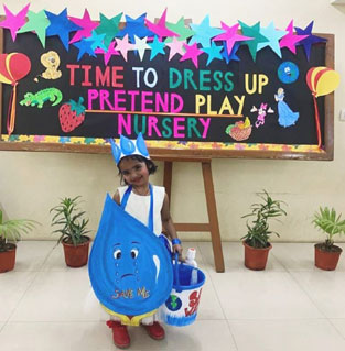 St. Mark's School, Janakpuri - Pretend Play Competition for the students of Class Nursery : Click to Enlarge