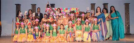 SMS Janakpuri - ‘Rhapsody’ - International Folk Dance Competition - First Prize for Inter Class Folk Dance Competition (Class IV)