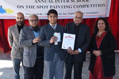 St. Mark's School, Janak Puri - Prize Distribution Ceremony of 20th Annual Inter School On-The-Spot Painting Competition : Click to Enlarge