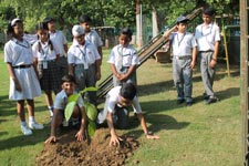 St. Mark's School, Janakpuri - Mega Tree Plantation Drive by Eco-Club - Vasudha