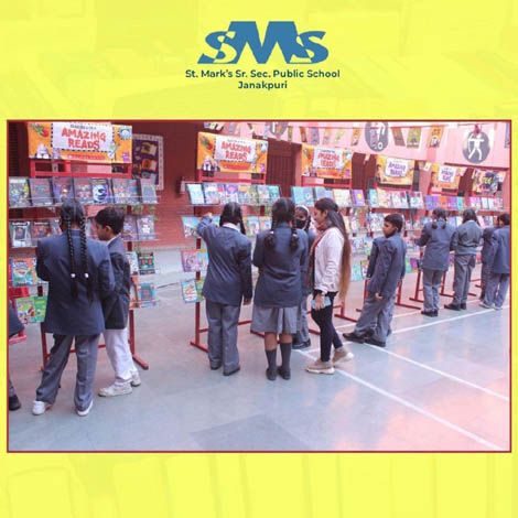 St. Mark's Sr. Sec. School, Janakpuri - Book Week and Scholastic Book Fair