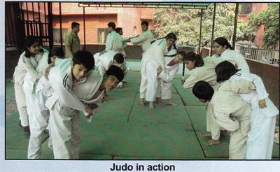 SMS Janakpuri - Judo in action