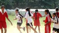 Handball Tournament at National level - SMS, Janakpuri Girls won Gold Medal : Click to Enlarge