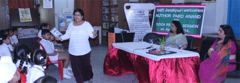 St. Mark's, Janakpuri - Reading Session by Ms. Paro Anand : Click to Enlarge
