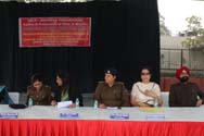 St. Mark's School, Janakpuri - SELF-DEFENCE Workshop organized by Delhi-Police West : Click to Enlarge