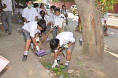 St. Mark's School, Janakpuri - Swachh Vidyalaya - Swachh Delhi Abhiyaan : Click to Enlarge