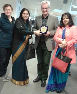 St. Mark's School, Janakpuri - India-Denmark Educational and Cultural Exchange Programme : Click to Enlarge